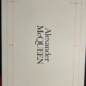 Alexander McQueen Canvas Sack Black and White